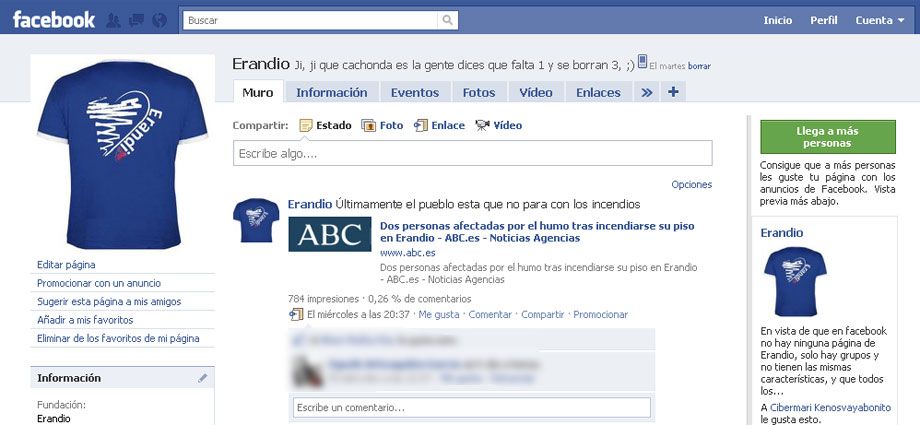 Facebook erandio Facebook erandio
