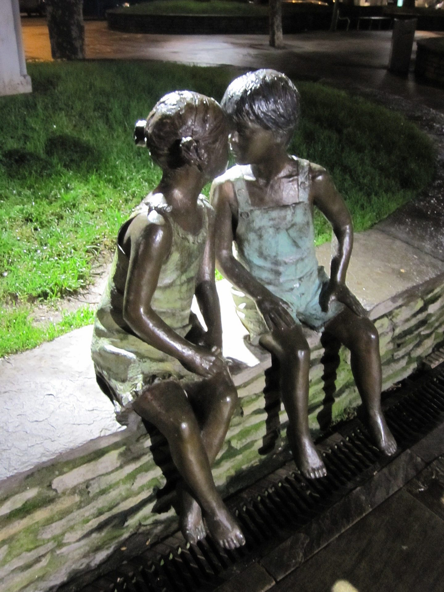 Niños en la plaza Erandio
