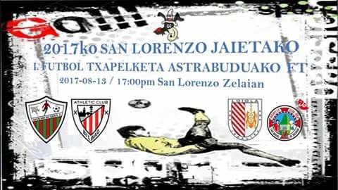 San Lorenzo Jaietako I. Futbol Txapelketa - San Lorenzo Jaietako I. Futbol Txapelketa
