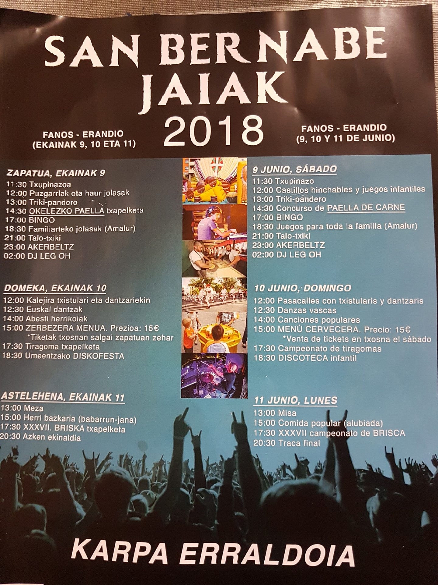 Descarga el Calendario de Días Festivos Erandio 2018 (en pdf o jpg)