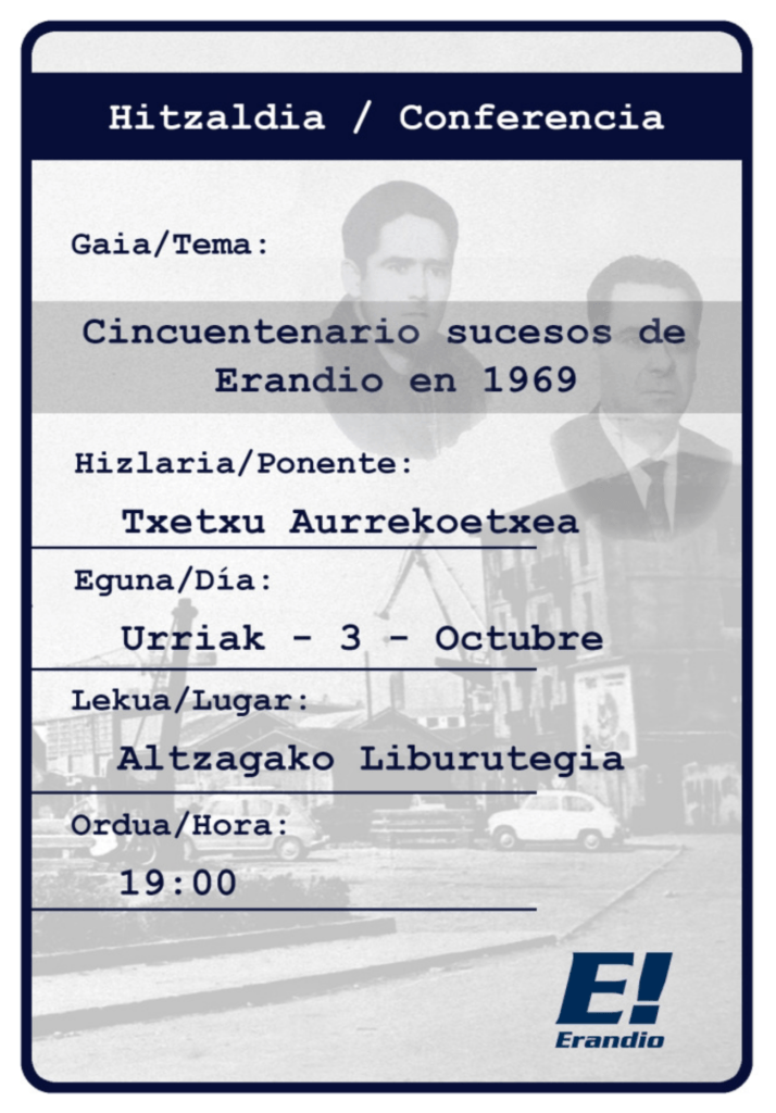 Memoria Txetxu Hitzaldia
