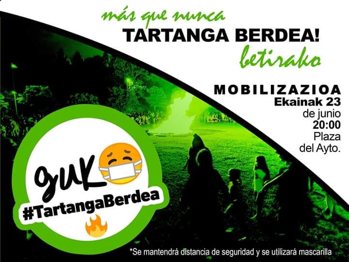Tartanga berdea