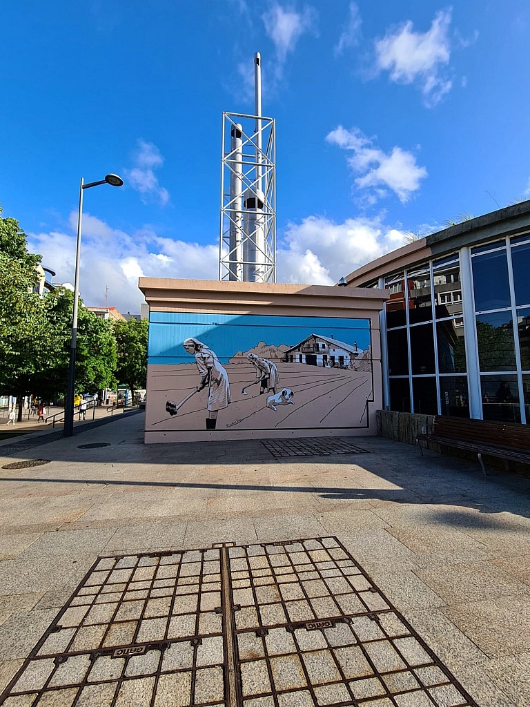 Murales en el metro